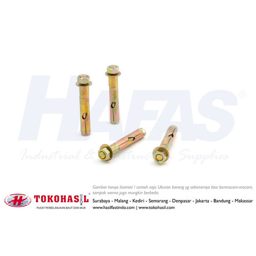 [EZR.2301585] Dyna Bolt M10 x 75 (Dynabolt 10x75 / Baut Beton M10x75) - ECERAN