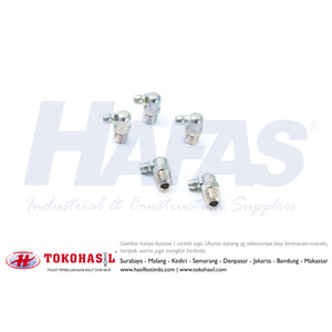 [EZR.2302236] Grease Nipple 1/2" x 90 (putih)