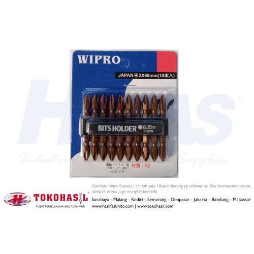 [EZR.2302703] Mata Obeng Angin (PH+2) #02 x 65 mm - WIPRO, ECERAN