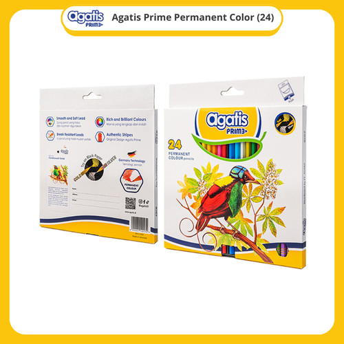 [EZO.7500101] Agatis Prime Pensil Warna 24 Warna
