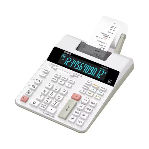 [EZO.7500171] Kalkulator Printing/Struk Kertas/Kalkulator Kasir Casio FR-2650RC