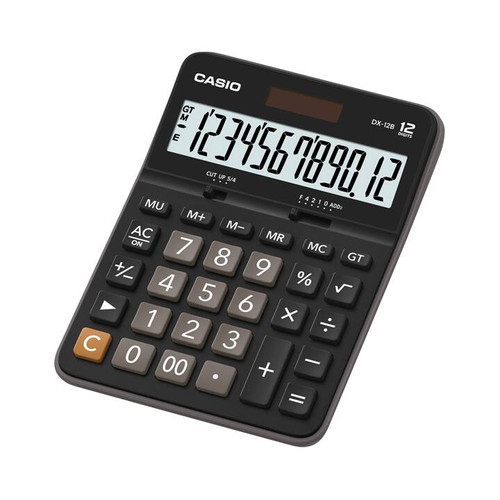 [EZO.7500174] Kalkulator Praktis/Kantor Casio DX-12B (12 Digit)