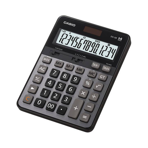 [EZO.7500175] Kalkulator Praktis/Kantor Casio DS-3B Heavy Duty 14 Digit