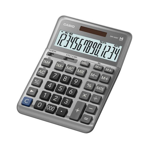 [EZO.7500177] Kalkulator Praktis Casio DM-1400F (14 Digit)