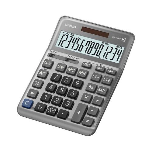 [EZO.7500177] Kalkulator Praktis Casio DM-1400F (14 Digit)