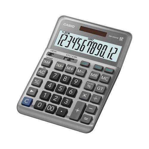 [EZO.7500178] Kalkulator Praktis Casio DM-1200FM 12 Digit