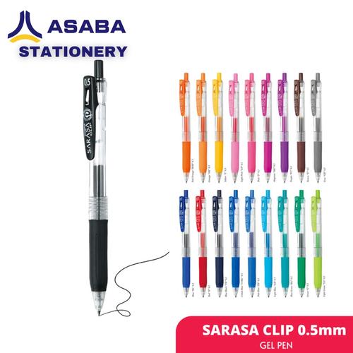 [EZO.7500195] Zebra Pulpen/Pen/Bulpen Sarasa Clip 05
