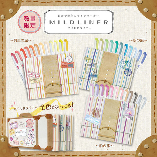 [EZO.7500202] Zebra Mildliner Penanda Dua Sisi - Set isi 35pcs