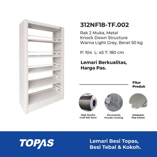 [EZO.7500207] TOPAS NEW TWO SIDE SHELF CABINET