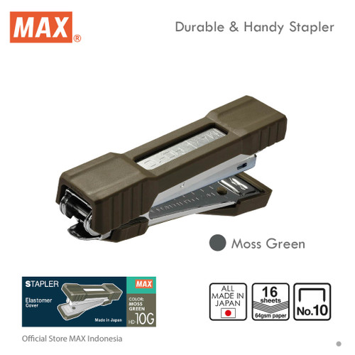 [EZO.7500250] MAX Stapler HD-10G Moss Green