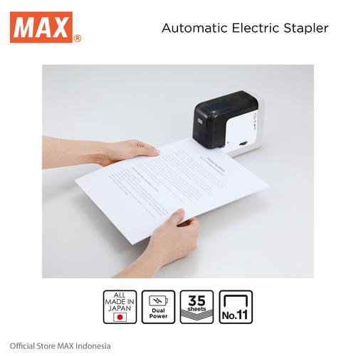 [EZO.7500367] Max Stapler Elektrik Portable BH-11F Staples Otomatis