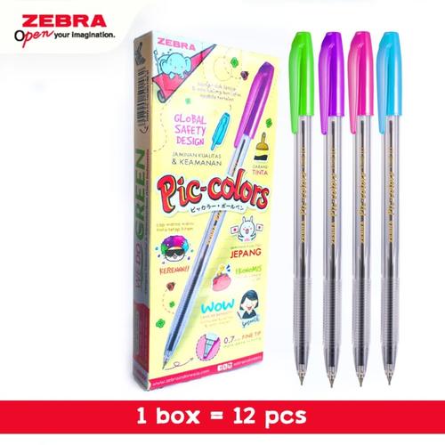 [EZO.7500271] ZEBRA PICCOLORS 1 LUSIN
