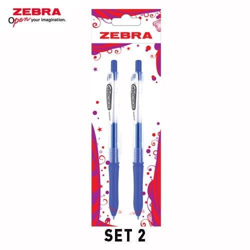 [EZO.7500278] ZEBRA KOKORO GEL 05 BLUE SET 2