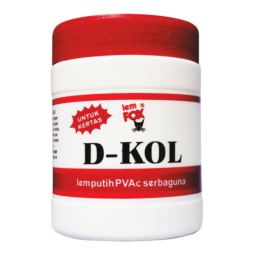 [EZO.7500292] Lem Fox D-KOL 450 Gram Original Bahan Dasar Slime