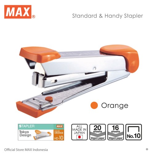 [EZO.7500324] MAX Stapler HD-10 Orange
