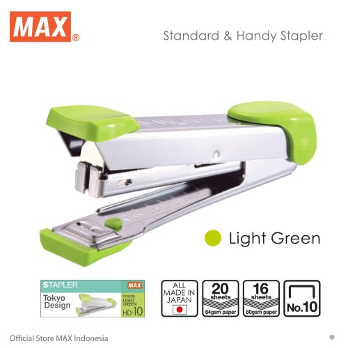[EZO.7500326] MAX Stapler HD-10 Light Green