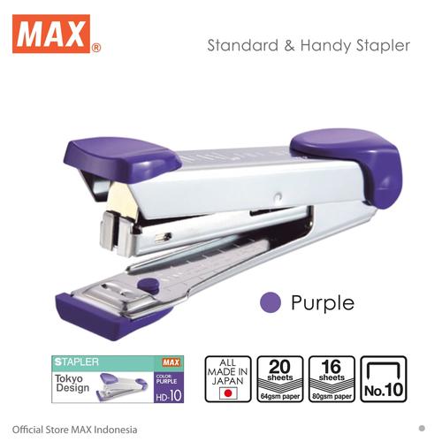 [EZO.7500327] MAX Stapler HD-10 Purple