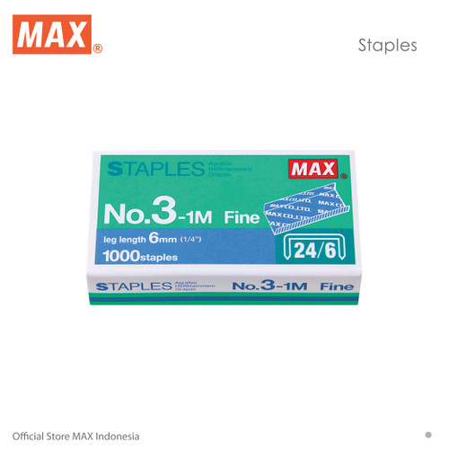 [EZO.7500339] MAX Isi Staples No.3-1M (PACK)