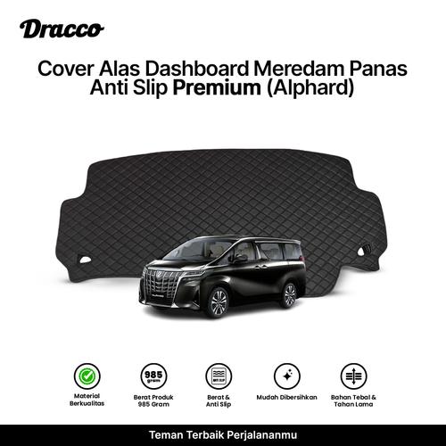 [EZO.4400283] cover pelindung dashboard mobil alphard antislip tebal premium dracco