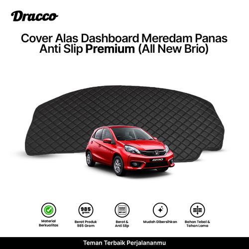 [EZO.4400285] cover dashboard mobil all new brio anti slip tebal premium dracco