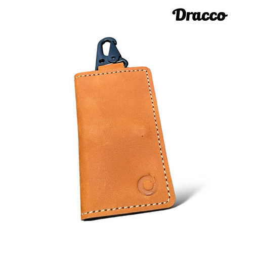 [EZO.4400291] Dompet STNK Mobil Motor Kulit Asli Dracco bonus box-light brown