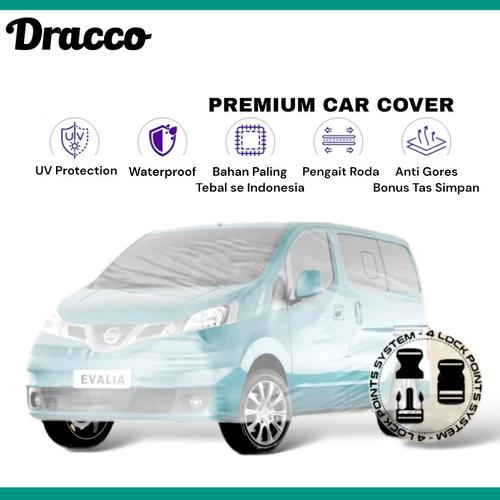 [EZO.4400307] car cover mobil nissan evalia transparan tebal waterproof dracco
