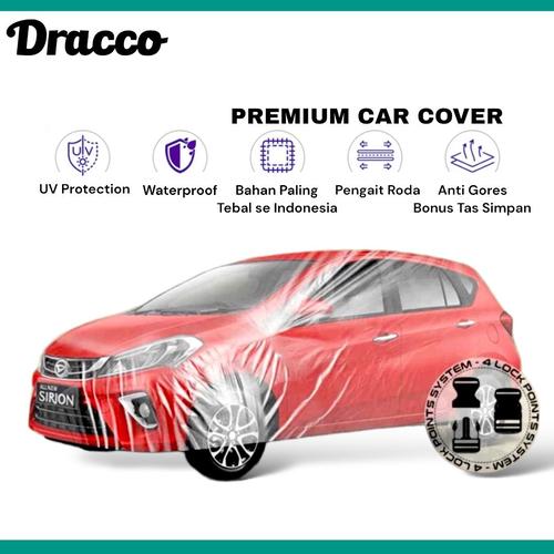 [EZO.4400310] car cover mobil daihatsu sirion transparan tebal waterproof dracco