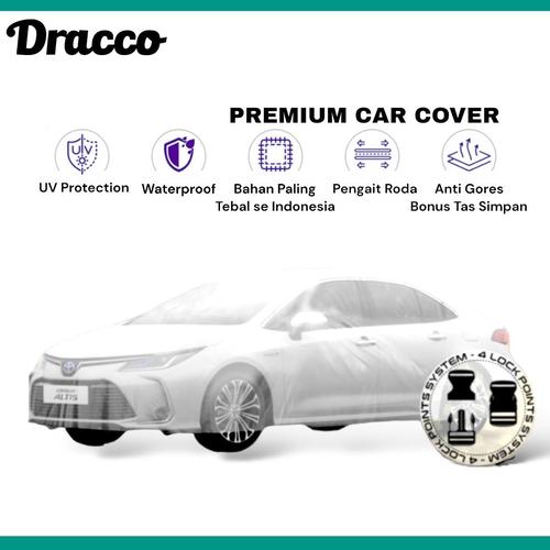 [EZO.4400315] cover mobil toyota corolla altis transparan tebal waterproof dracco
