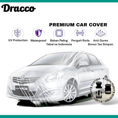[EZO.4400316] car cover mobil toyota vios transparan tebal waterproof dracco