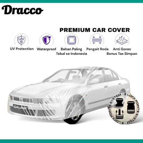 [EZO.4400317] car cover mobil mitsubishi galant transparan tebal waterproof dracco