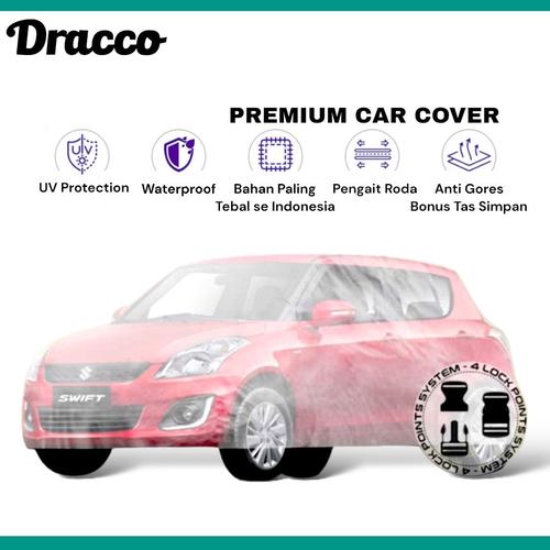[EZO.4400324] car cover mobil suzuki swift transparan tebal waterproof dracco