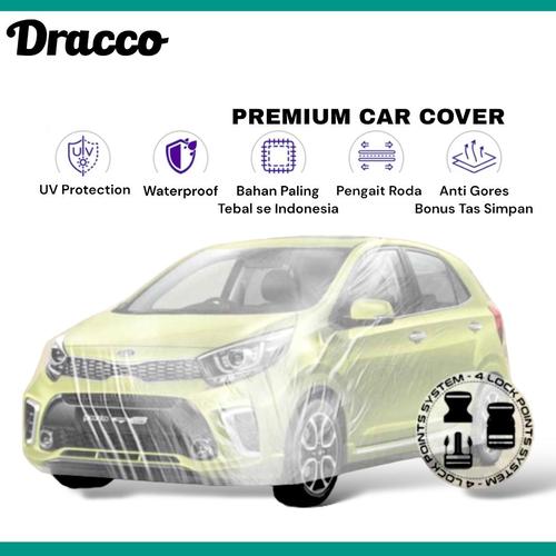 [EZO.4400325] car cover mobil kia picanto transparan tebal awet waterproof dracco