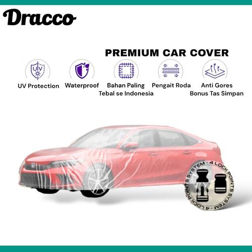 [EZO.4400334] car cover mobil all new civic transparan tebal awet waterproof dracco