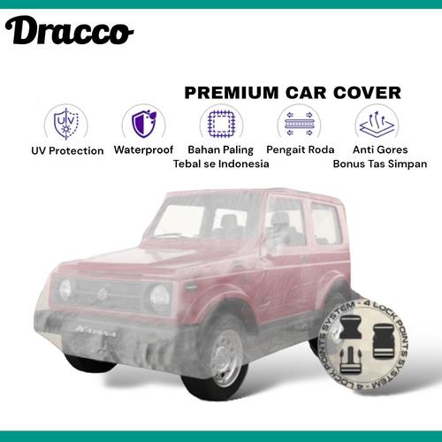 [EZO.4400336] car cover mobil jimny katana transparan tebal awet waterproof dracco
