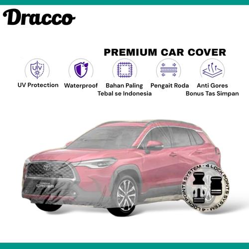 [EZO.4400351] car cover mobil corolla cross transparan tebal awet waterproof dracco