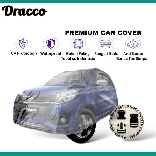 [EZO.4400353] car cover mobil rush terios transparan tebal awet waterproof dracco