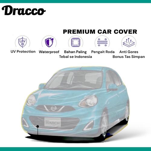 [EZO.4400356] sarung cover mobil nissan march transparan tebal waterproof dracco