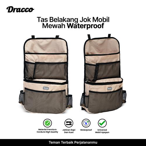 [EZO.4400365] Dracco car seat organizer mobil awet multifungsi tas selempang cream