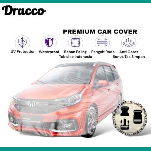 [EZO.4400375] cover mobil mobilio tebal transparan waterproof dracco car cover