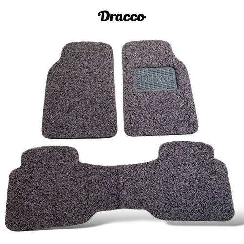 [EZO.4400384] Karpet mobil mie universal 2 baris premium awet TEBAL Dracco car mats