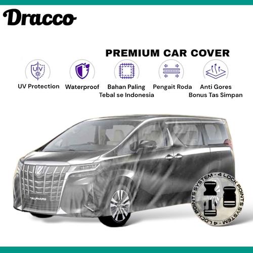 [EZO.4400385] cover mobil Alphard Vellfire transparan tebal waterproof awet DRACCO