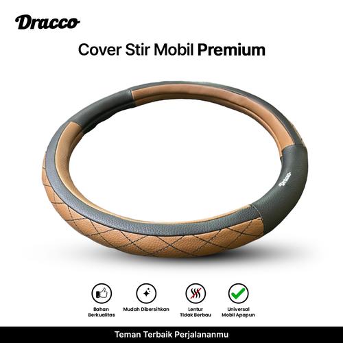 [EZO.4400394] Cover stir mobil premium DRACCO sarung stir LINEA CHOCOLATE