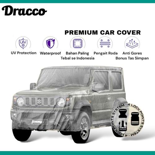 [EZO.4400410] cover mobil suzuki jimny tebal waterproof DRACCO sarung mobil jimny