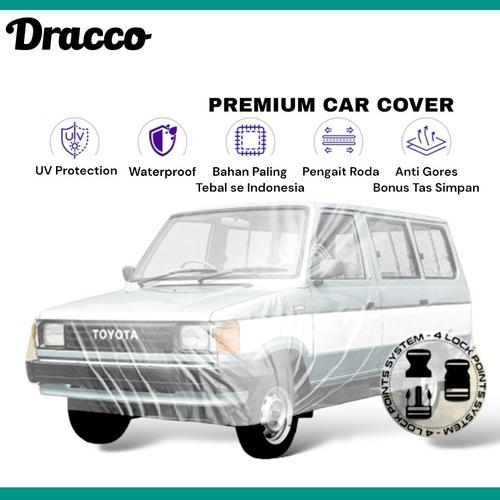 [EZO.4400412] cover mobil kijang sarung mobil transparan dracco tebal waterproof