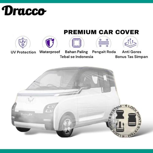 [EZO.4400423] cover mobil wuling air ev Aksesoris Mobil Sarung Mobil DRACCO Tebal