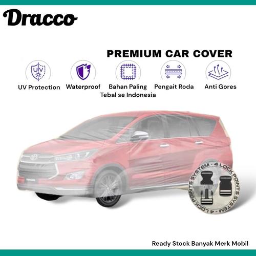 [EZO.4400428] Body Cover Mobil Plastik Transparan Tebal dracco Bonus Tas Simpan