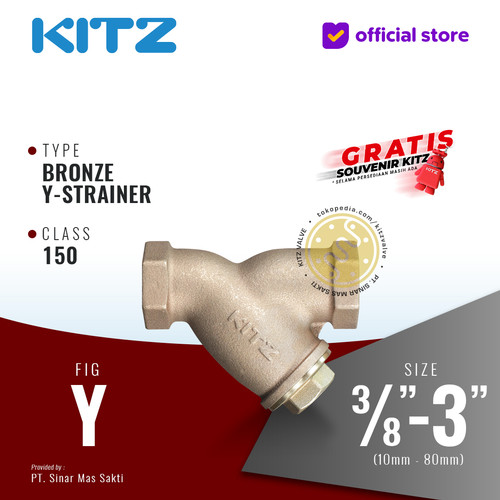 [EZR.2200272] Y Strainer Bronze KITZ Fig. 150 Y , Drat / Screw