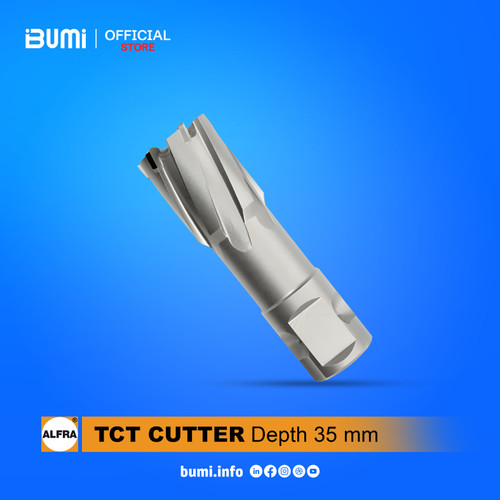 [EZM.4000035] Mata Bor Magnet Alfra TCT Depth 35mm O 14mm - 35mm