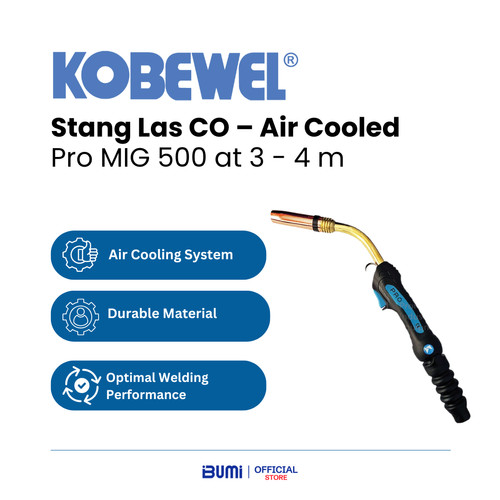 [EZM.4000066] Kobewel - Stang Las CO – Air Cooled – Pro MIG 500 at 3 - 4 m