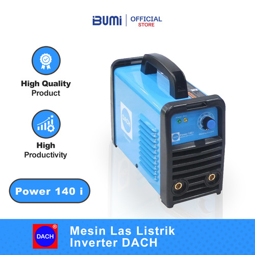 [EZM.4000107] Trafo Las - Mesin Las Listrik MMA DC IGBT Inverter - DACH Power 140 A